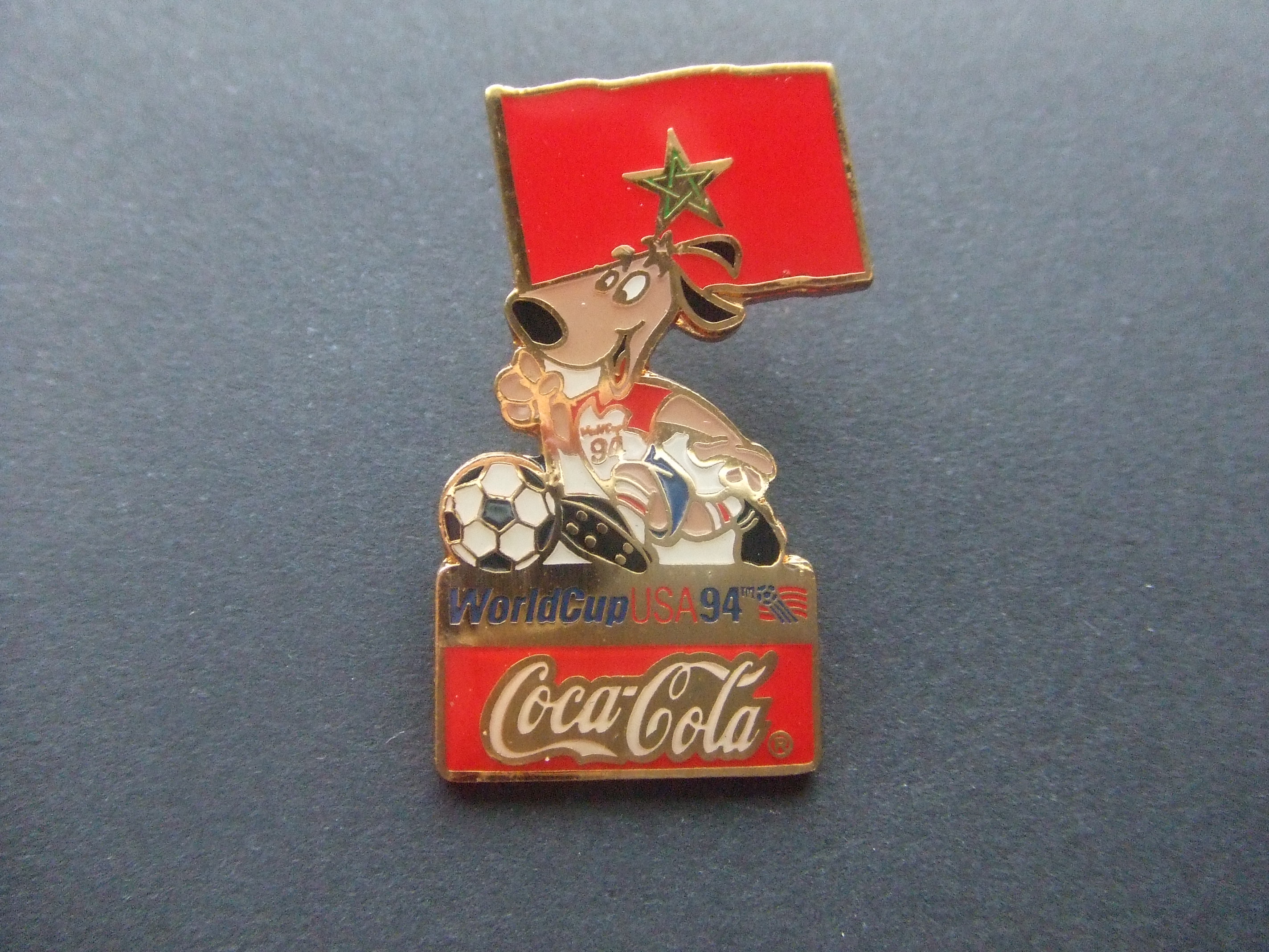 Coca Cola Worldcup voetbal USA ,Marokko